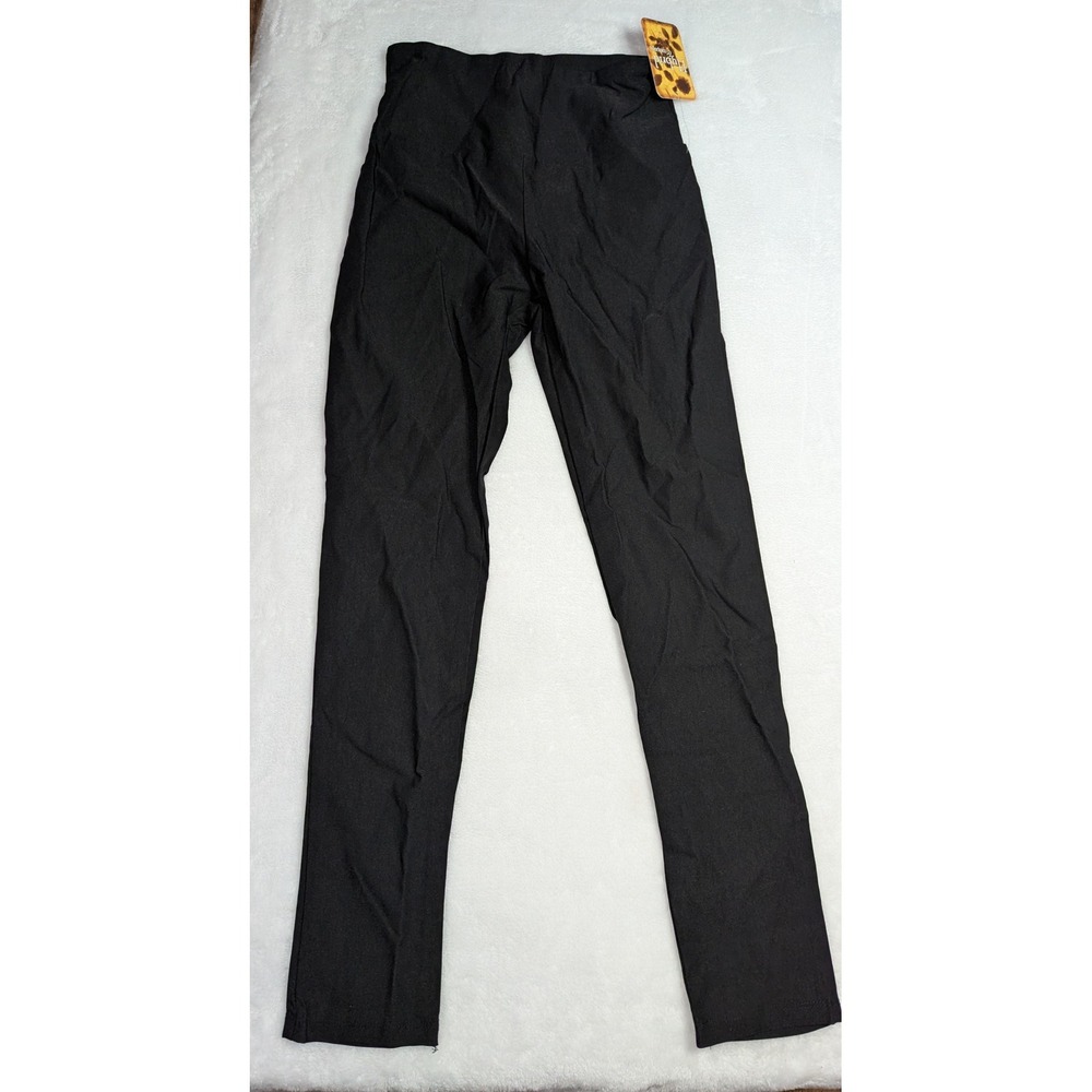 Hybrid‎ & Company Womens Black Pull On Slim Leg Stretch Pants Small NWT